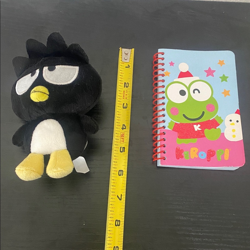 🎱Hello Kitty Bundle- set of 3 plushies & a Keroppi notebook! - Picture 4 of 7